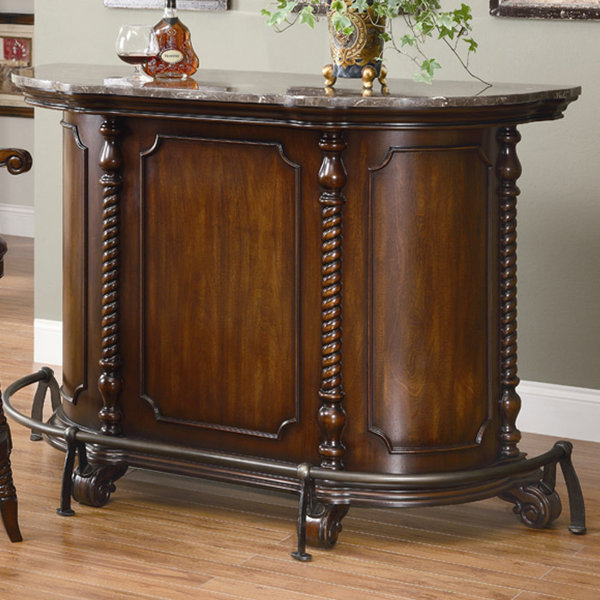 Darby Home Co Falco Bar with Wine Storage & Reviews Wayfair